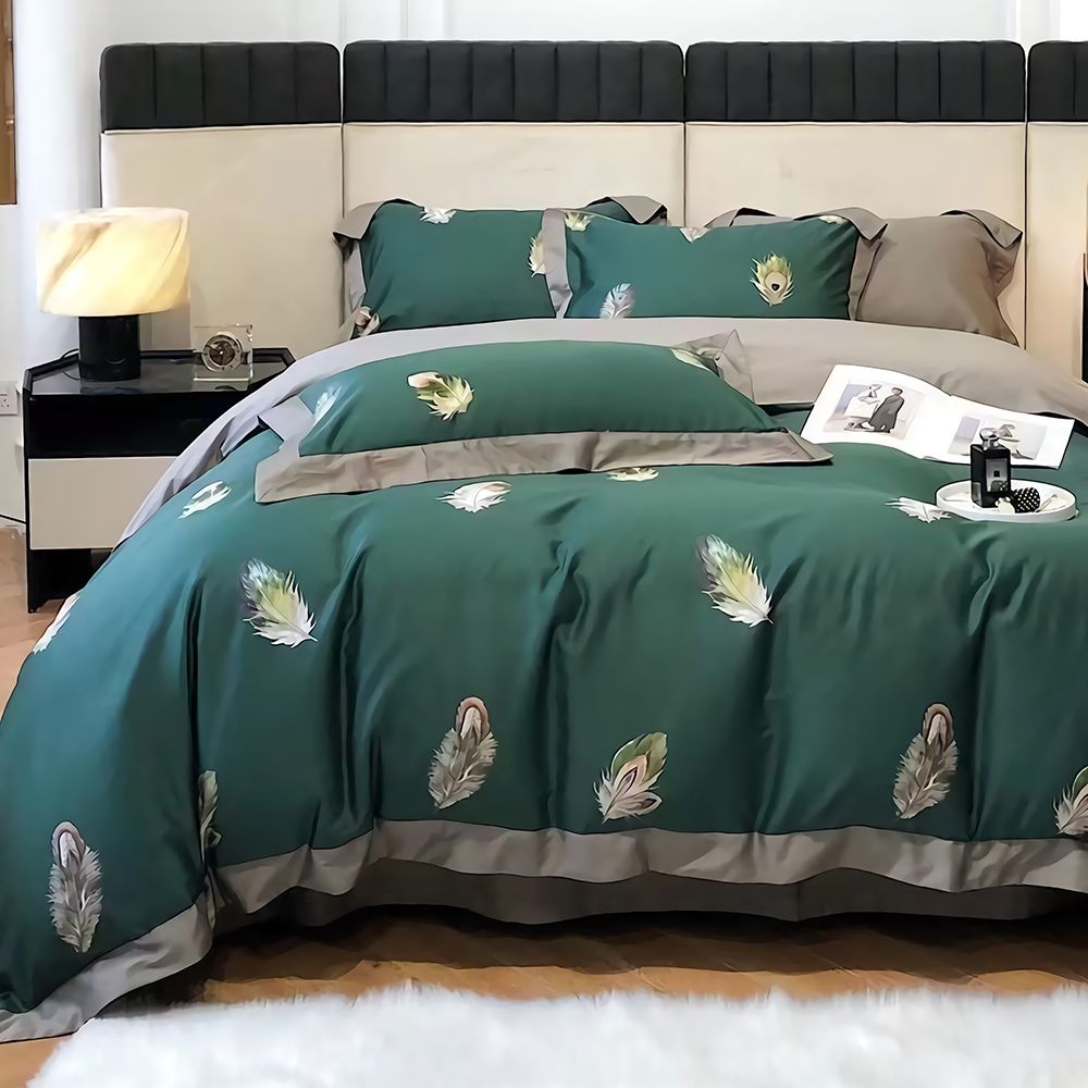 

Комплект постельного белья BELLEHOME Калькутта 300 TC хлопок семейный