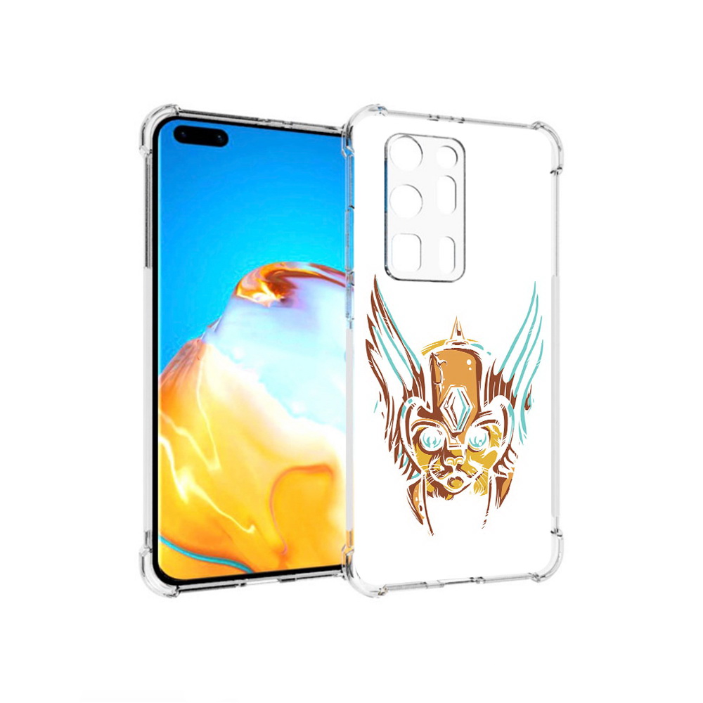 Чехол MyPads Tocco для Huawei P40 Pro+ тор абстракция