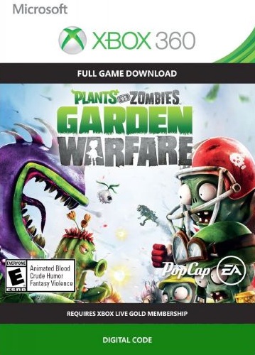 

Игра Plants vs Zombies Garden Warfare (Код на загрузку) для Microsoft Xbox 360