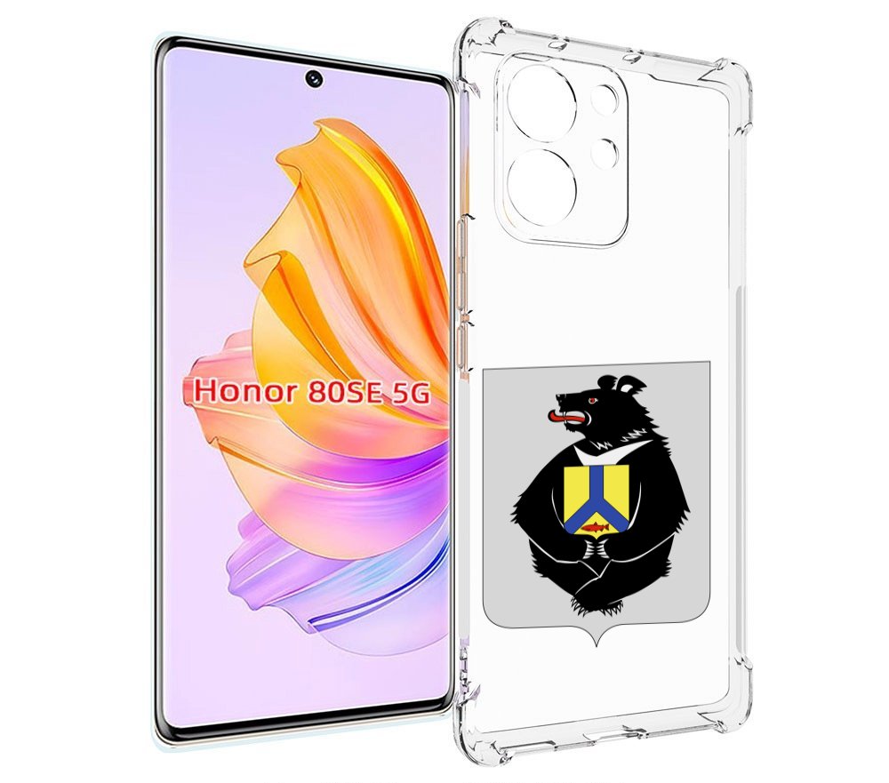 

Чехол MyPads герб-хабаровскии-краи для Honor 80 SE, Прозрачный, Tocco