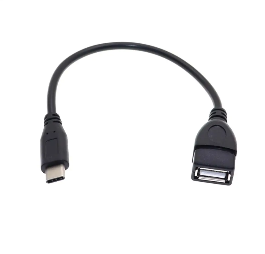 

Переходник USB OTG USB-Type-C, для передачи данных, 8 см, черный, USB OTG USB-Type-C