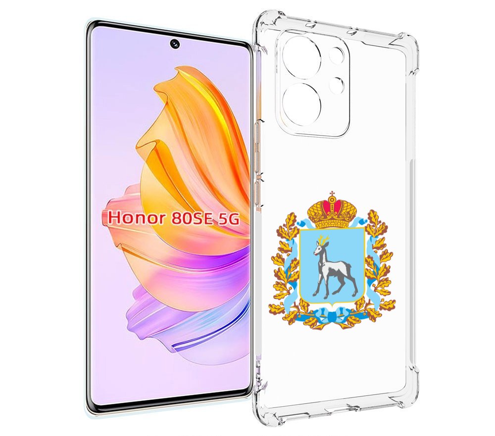 

Чехол MyPads герб-самарская-область для Honor 80 SE, Прозрачный, Tocco
