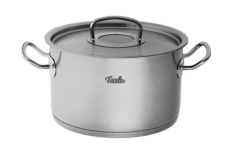 

Кастрюля Fissler Original-Profi Collection 24см 6.3л крышка сталь 8412324_
