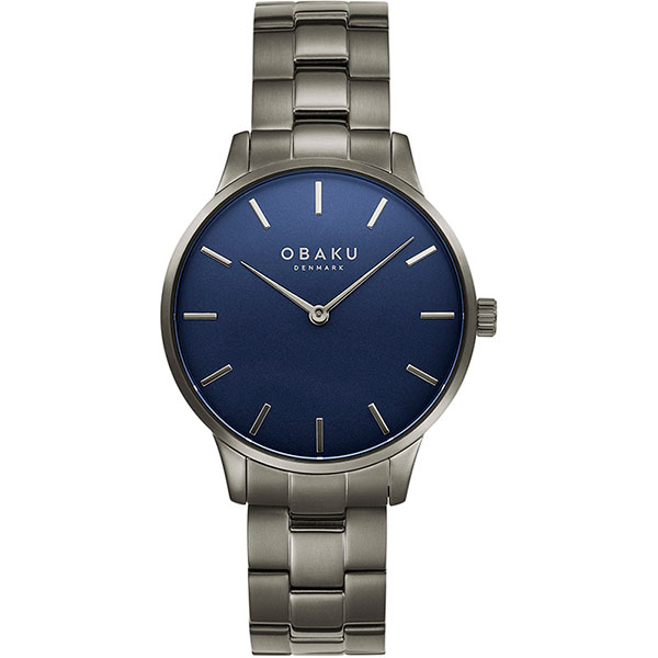 фото Наручные часы мужские obaku v247gxulsu серые