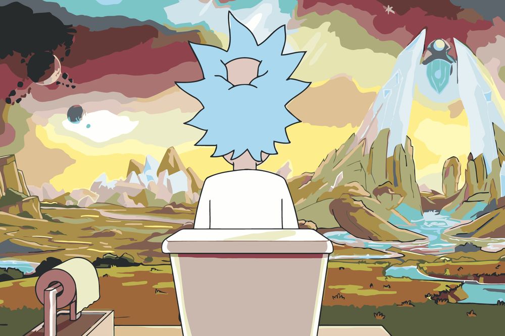 

Картина по номерам «Рик и Морти: Рик Санчес 2», rickmorty-007, Рик и Морти: Рик Санчес 2