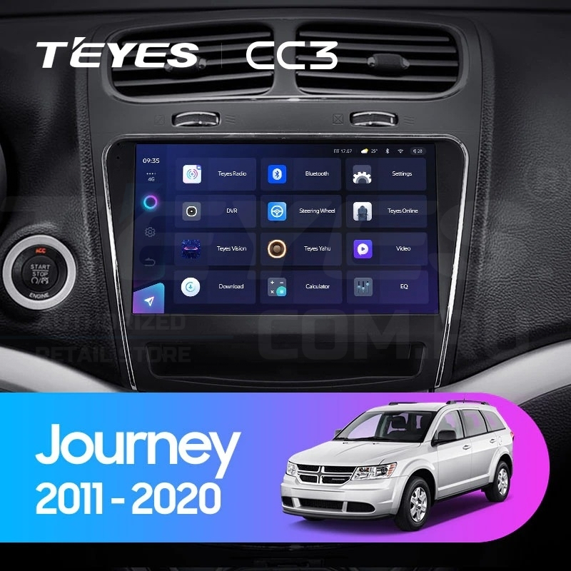 

Штатная магнитола Teyes CC3 4/32 Dodge Journey JC (2011-2020), CC3