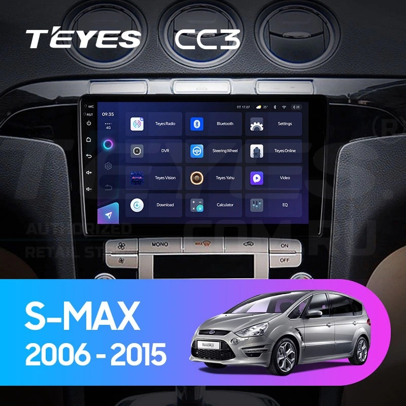 

Штатная магнитола Teyes CC3 4/32 Ford S-MAX (2006-2015) F2, CC3