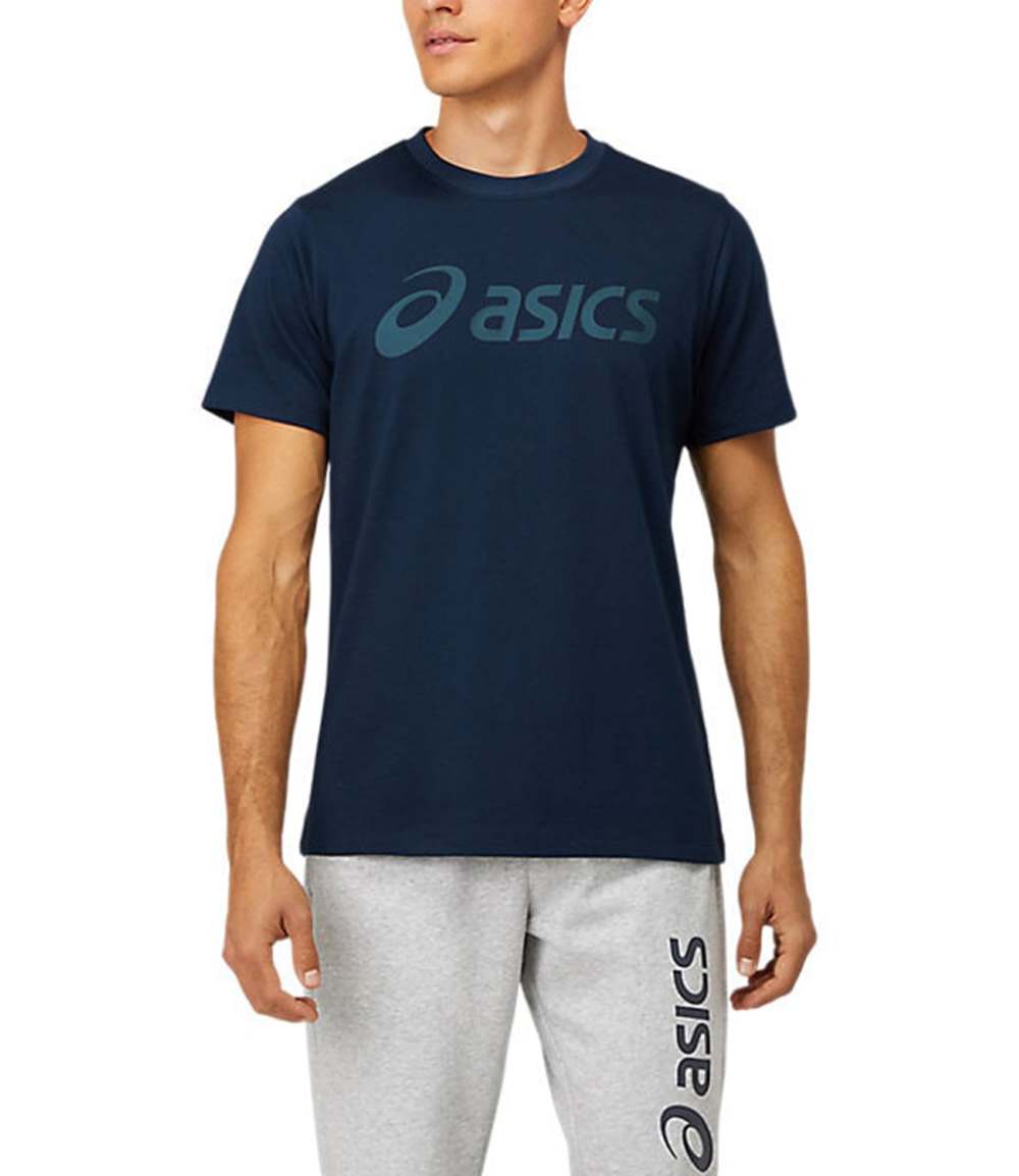 фото Футболка мужская asics 2031a978409 синяя l