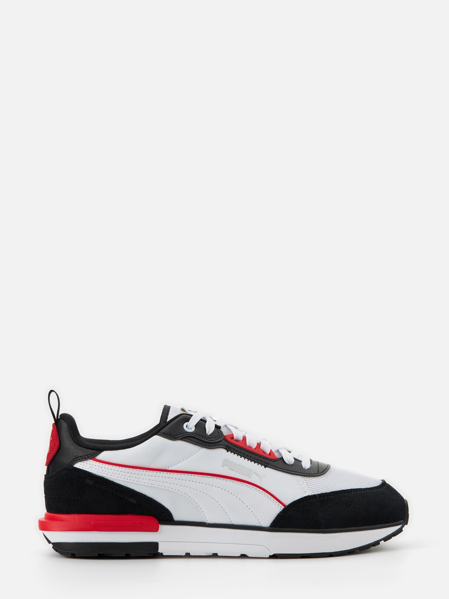 

Кроссовки мужские PUMA R22 38346228 белые 10.5 UK, Белый, R22