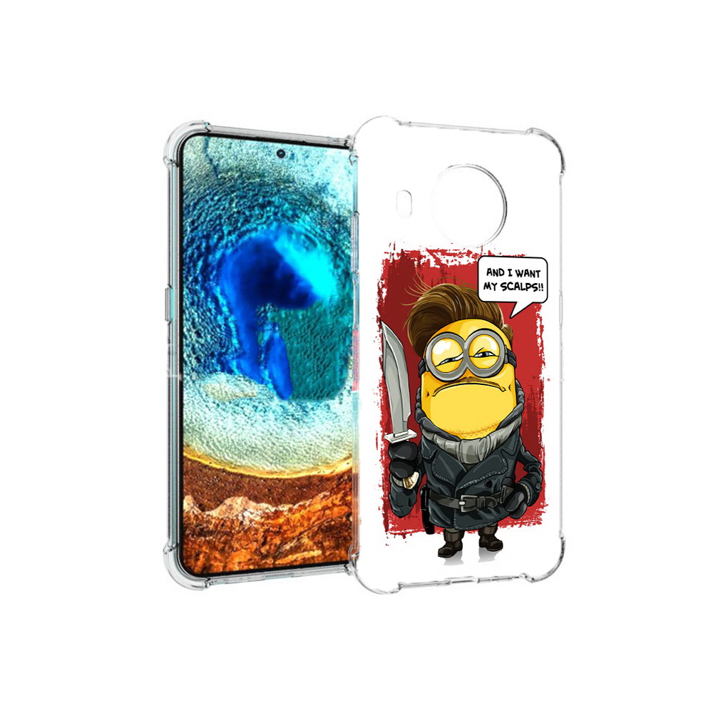 

Чехол MyPads Tocco для Nokia X20 миньон убийца (PT159436.101.477), Прозрачный, Tocco