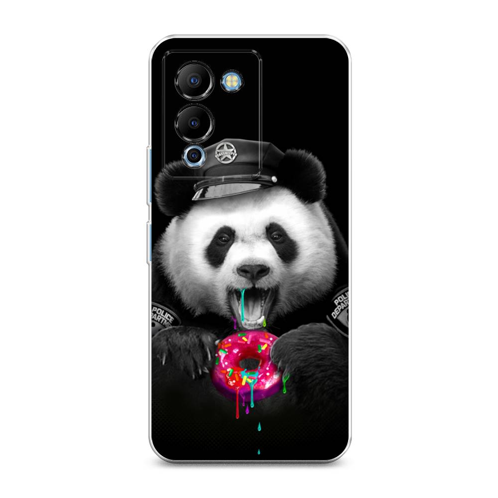 

Чехол Awog на Infinix Note 12 G96 "Панда police", Разноцветный, 3101550-2
