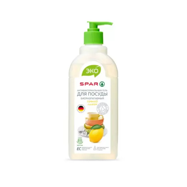 

Гель Spar Лимон для мытья посуды 500 мл