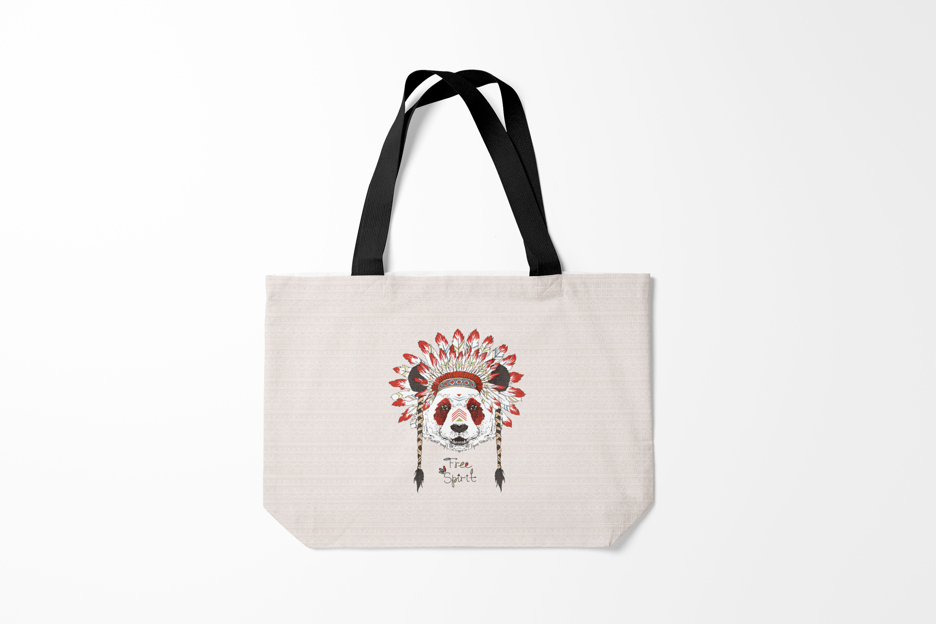 

Сумка шoппер унисекс Burnettie Панды Red panda, разноцветный, Панды Red panda