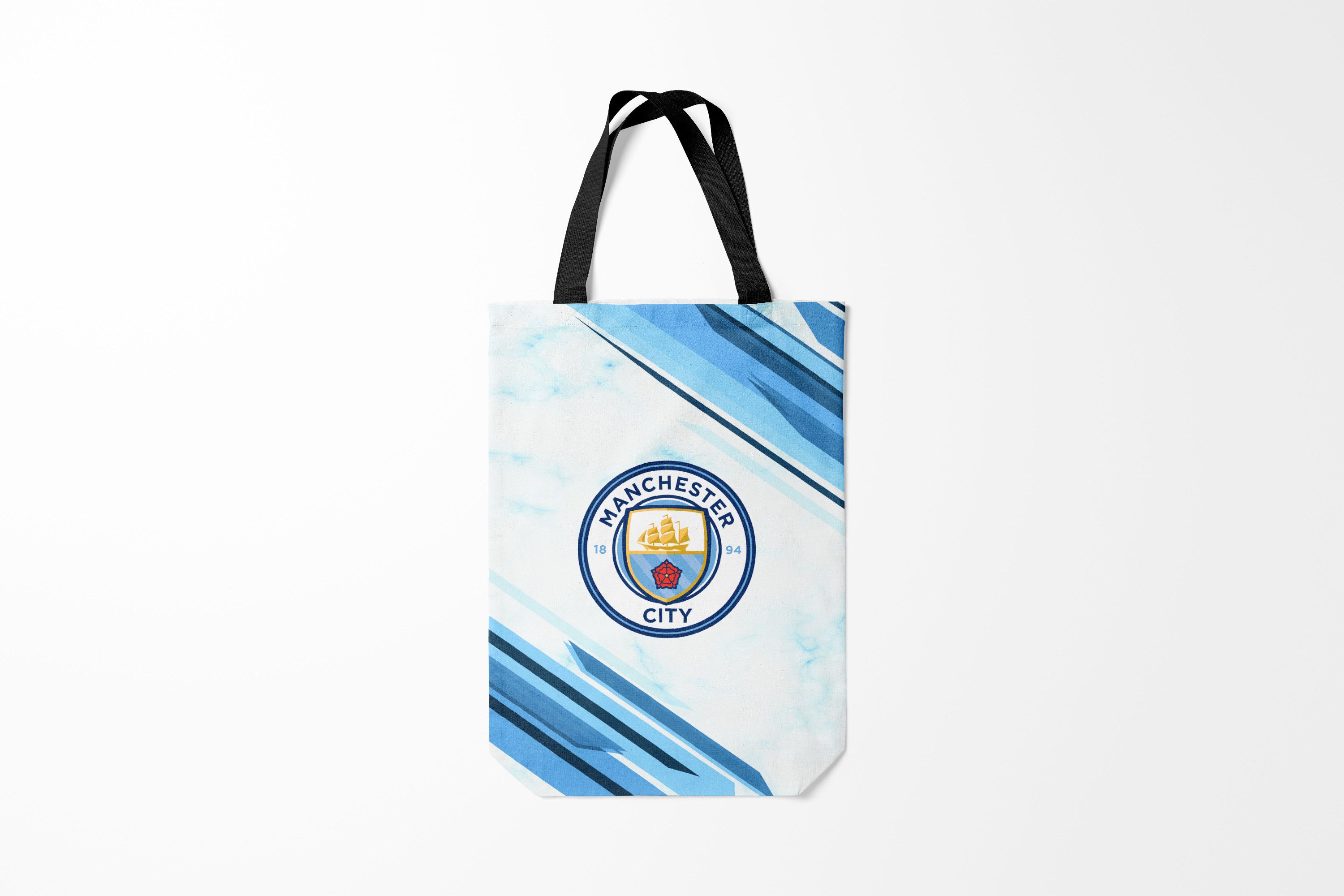 

Сумка шoппер унисекс Burnettie Manchester City, белый, Manchester City