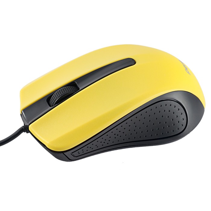 Проводная мышь Perfeo желтый 10353185