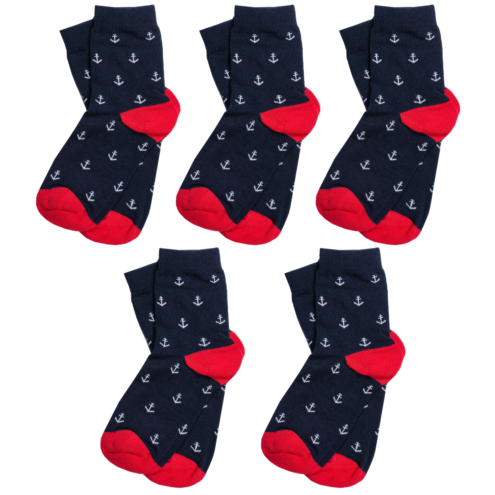 

Носки детские Rusocks 5-Д-43 цв. синий; красный; р. 16-18, Синий;красный;белый, 5-Д-43