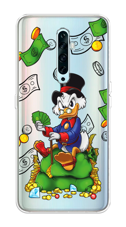 

Чехол на Oppo Reno 2Z "Scrooge Richness", Черный;синий;зеленый, 251850-1