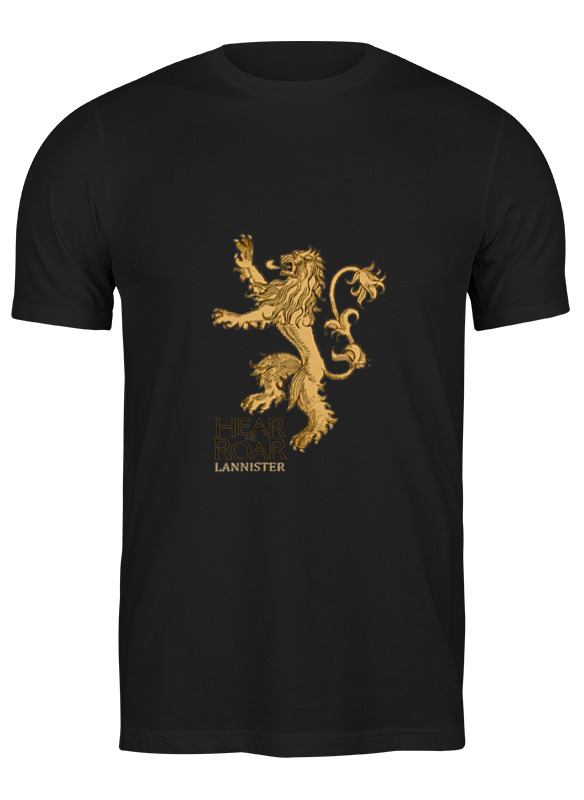 

Футболка мужская Printio Lannister черная 3XL, Lannister
