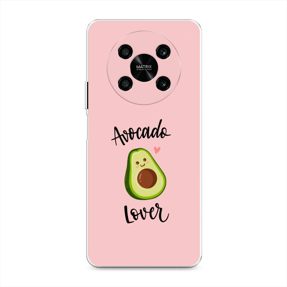 

Чехол на Honor X9 4G "Avocado lover", Розовый;зеленый, 6108150-6
