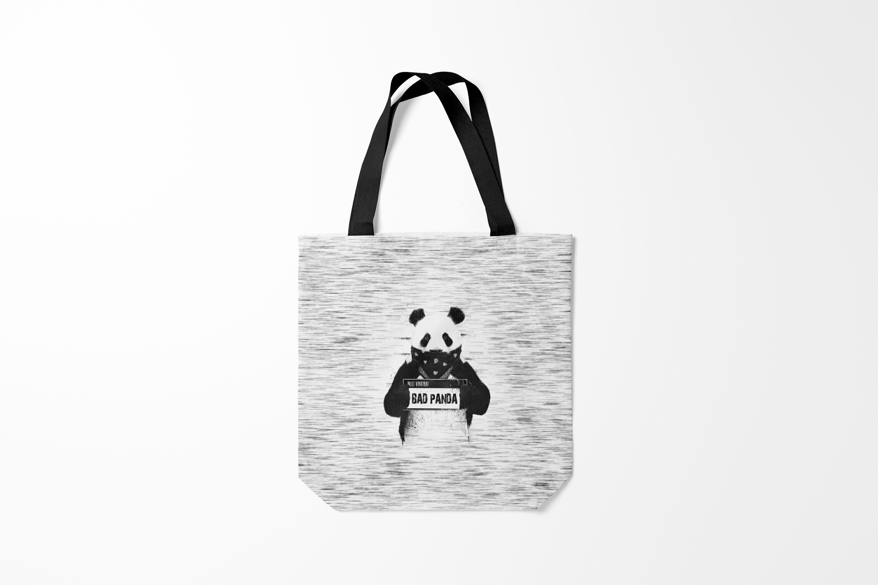 

Сумка шoппер унисекс Burnettie Панды panda, белый, Панды panda