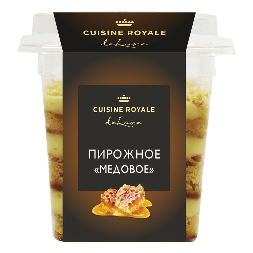 

Пирожное Cuisine Royale Медовое 120 г