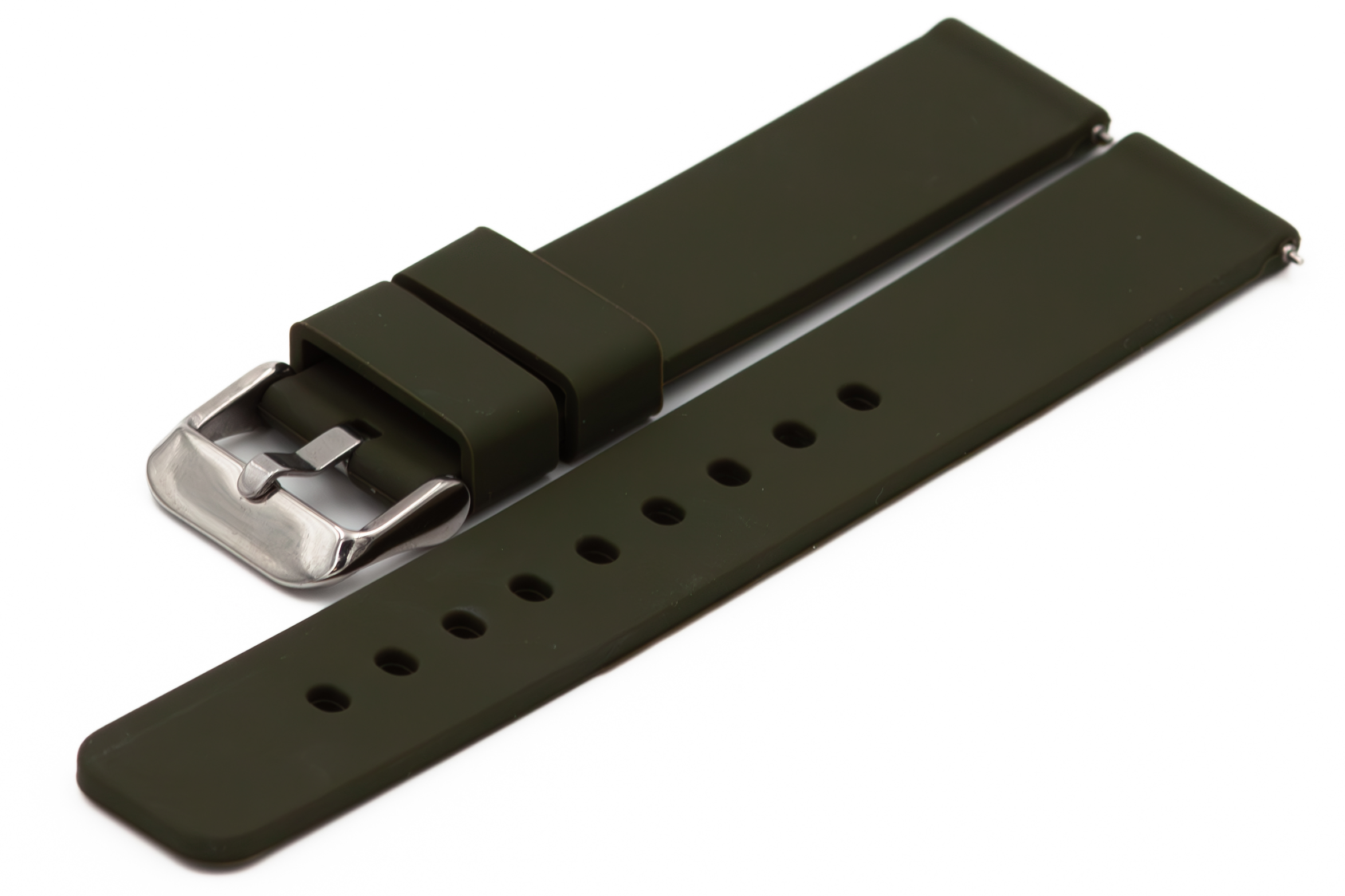 

Ремешок из двух частей мужской Watch Band Strap03 темно-зеленый, Хаки, strap03