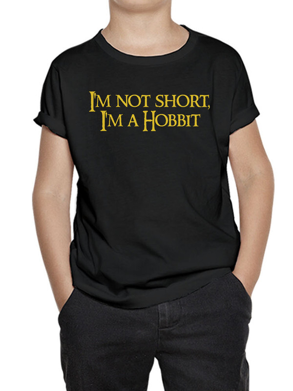 

Футболка детская DreamShirts Studio Я - Хоббит - Толкин, цв.черный р.122, Я - Хоббит - Толкин