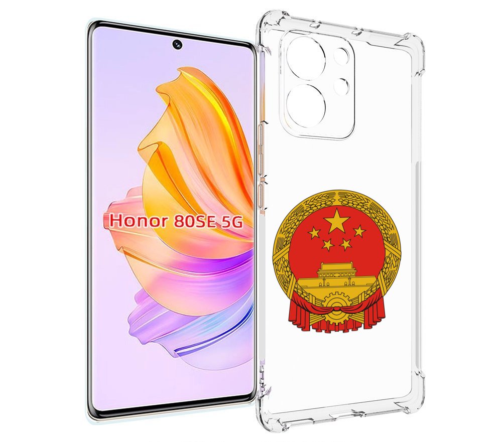 

Чехол MyPads герб-китаи для Honor 80 SE, Прозрачный, Tocco