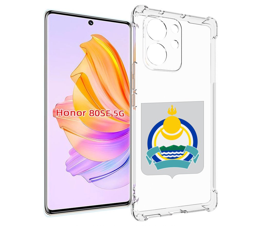 

Чехол MyPads герб-бурятия для Honor 80 SE, Прозрачный, Tocco