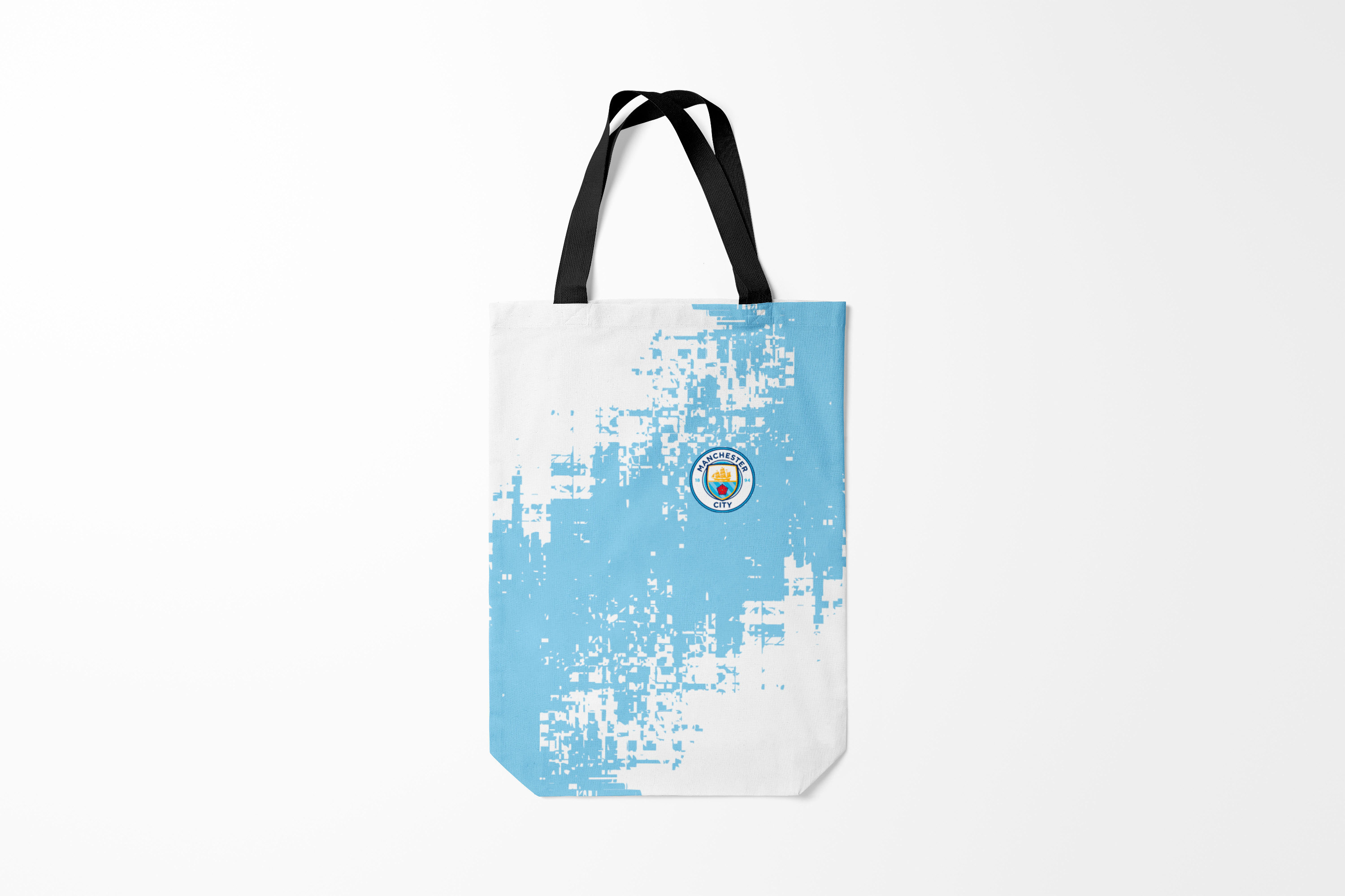 

Сумка шoппер унисекс Burnettie Manchester City CITY., синий, Manchester City CITY.