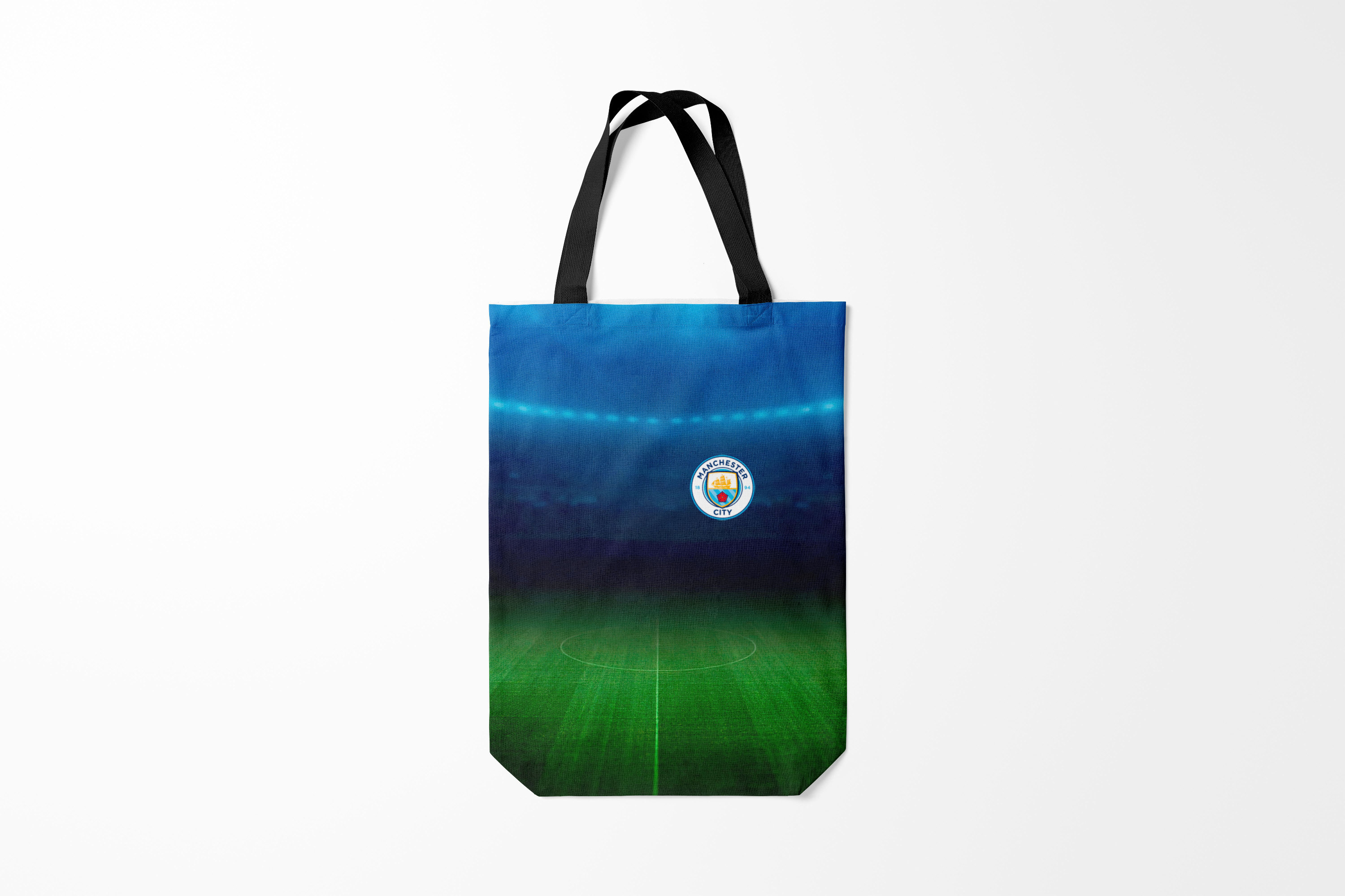 

Сумка шoппер унисекс Burnettie Manchester City CITY., синий, Manchester City CITY.