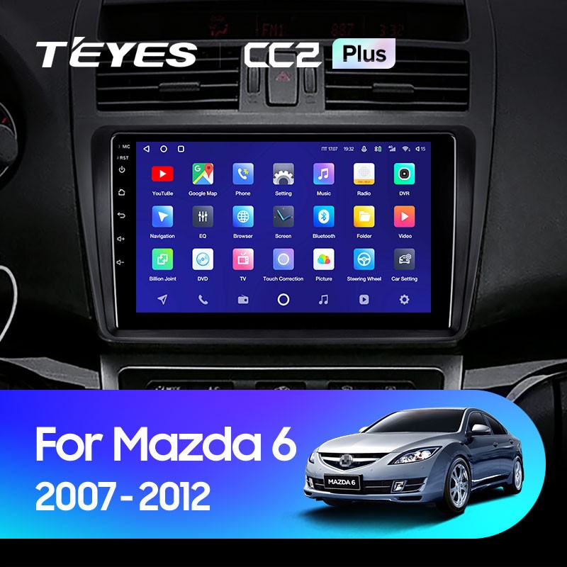 Штатная магнитола Teyes CC2 Plus 6128 Mazda 6 2 GH 2007-2012 3960000₽