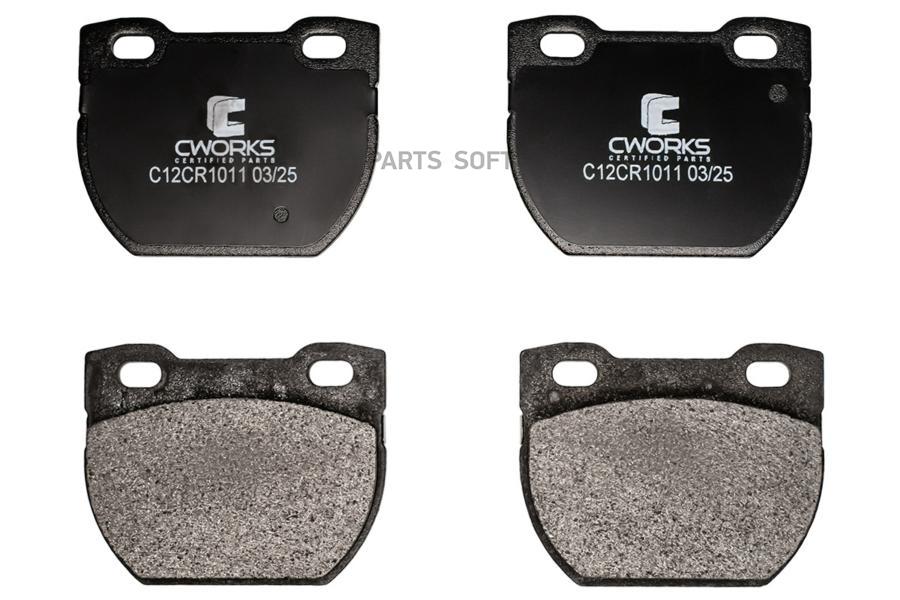 

Тормозные колодки CWORKS задние Low Metallic C12CR1011