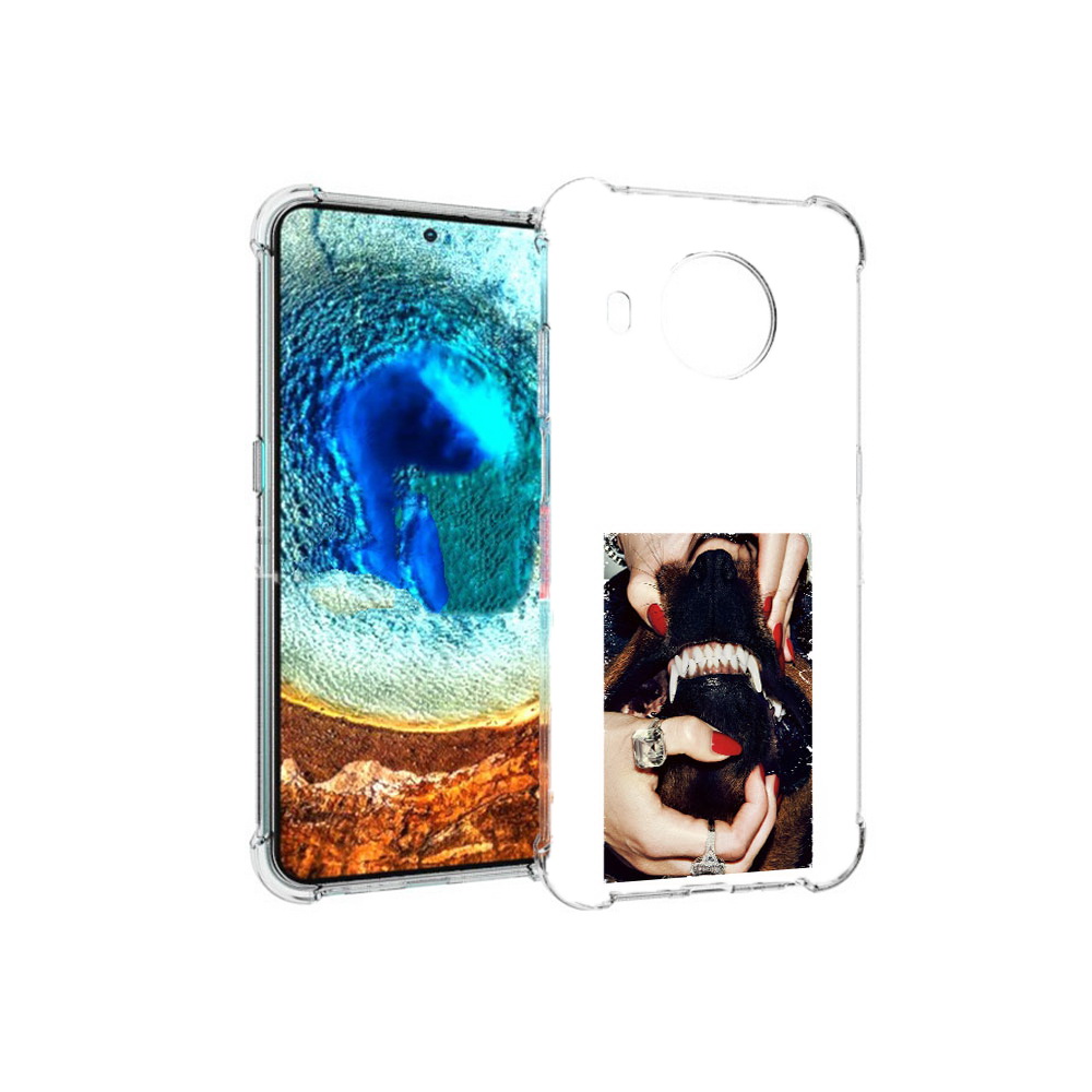 

Чехол MyPads Tocco для Nokia X20 маникюр (PT159436.101.457), Прозрачный, Tocco