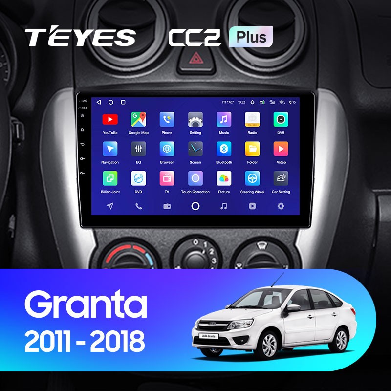 Штатная магнитола Teyes CC2 Plus 6128 LADA Granta Sport 2011-2018 Тип-B 3860000₽