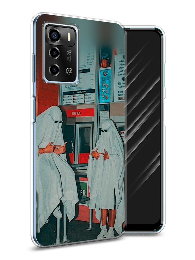 

Чехол Awog на ZTE Blade V40 Vita / ЗТЕ Блэйд V40 Vita "Chillin Killin", Разноцветный, 135650-9