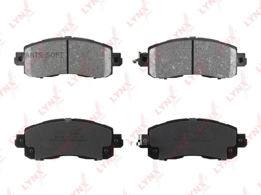 

Тормозные колодки LYNXauto передние дисковые BD5749