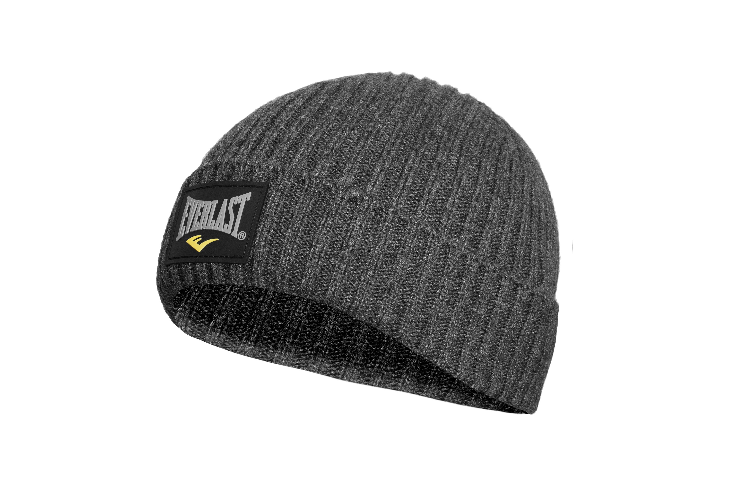 

Шапка бини унисекс Everlast grey, Серый