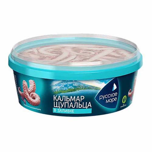 

Кальмар Русское море Командорский в маринаде охлажденный 300 г