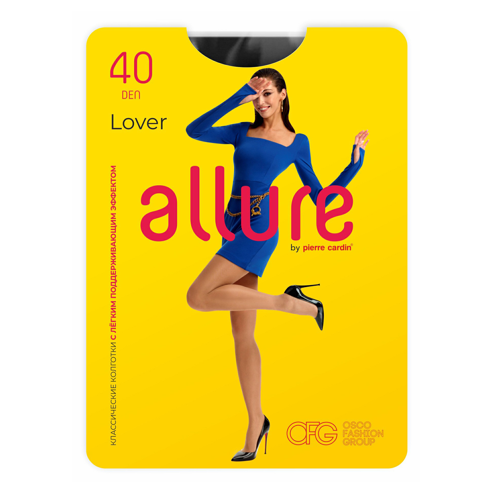 

Колготки женские ALLURE коричневые 4, Коричневый