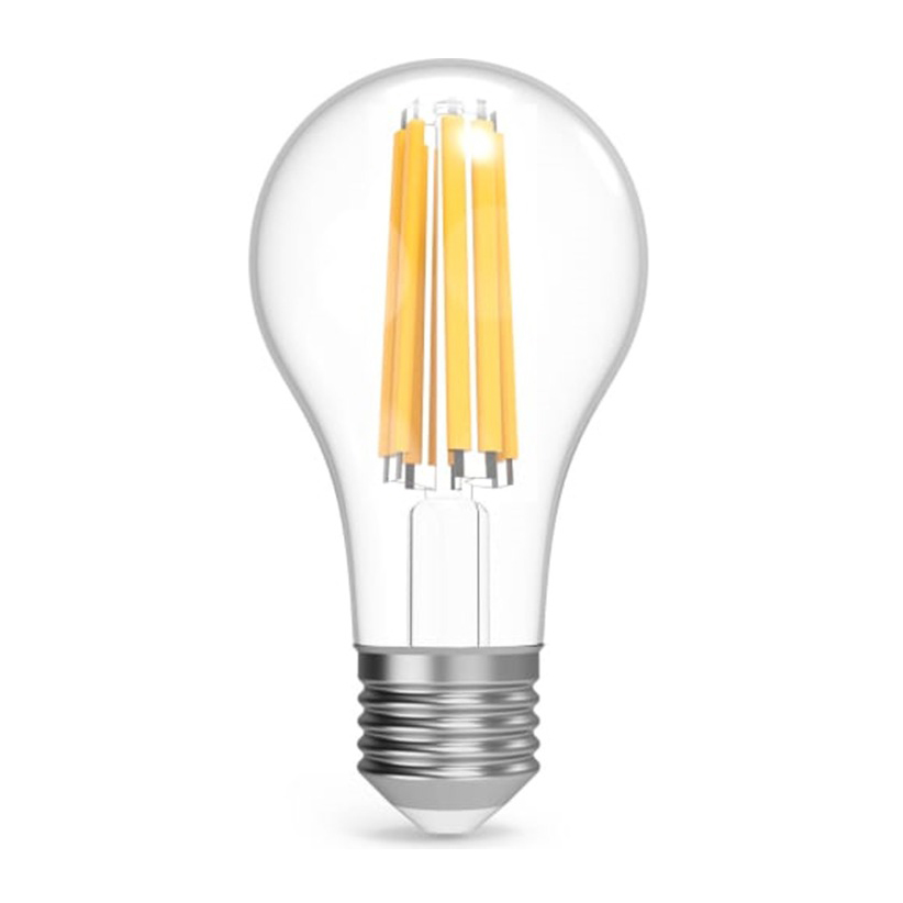 

Лампа светодиодная Gauss Filament E27 21 Вт 2700 К груша прозрачная