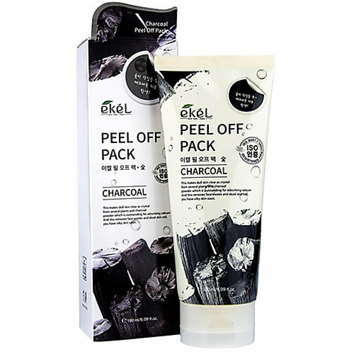 

Маска-пленка Ekel с экстрактом древесного угля Peel off pack Charcoal, 180 мл