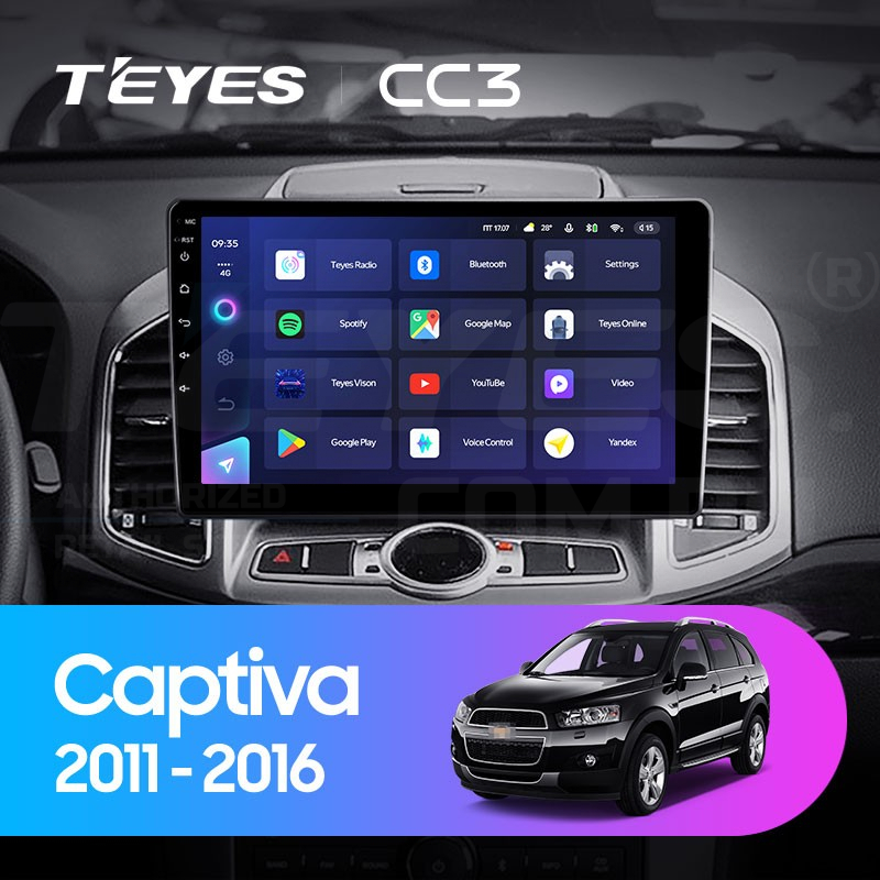 

Штатная магнитола Teyes CC3 4/32 Chevrolet Captiva 1 (2011-2016) F2, CC3