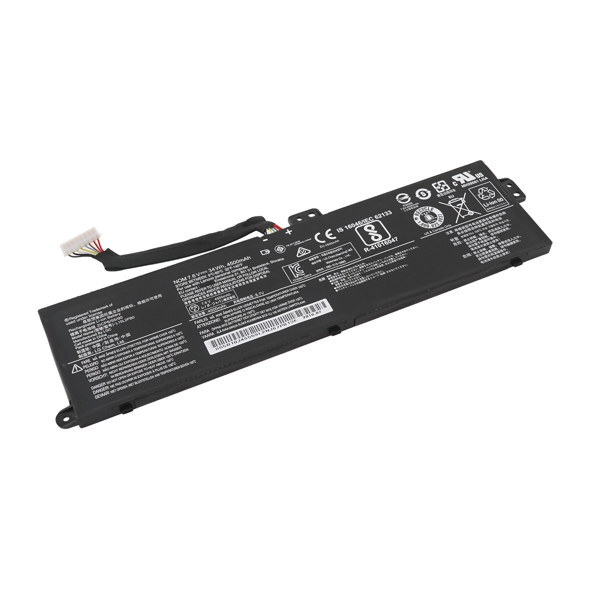 фото Аккумулятор azerty l15l2pb0 для lenovo chromebook 100s