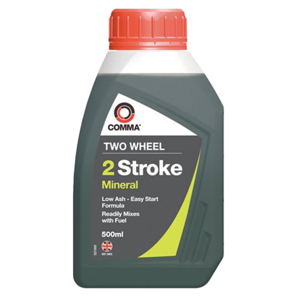 Моторное масло Comma минеральное TWO STROKE OIL 2-Т 0,5л