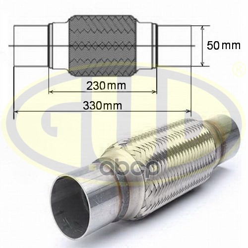 

Гофра Глушителя Фланцами GUD GFP450230