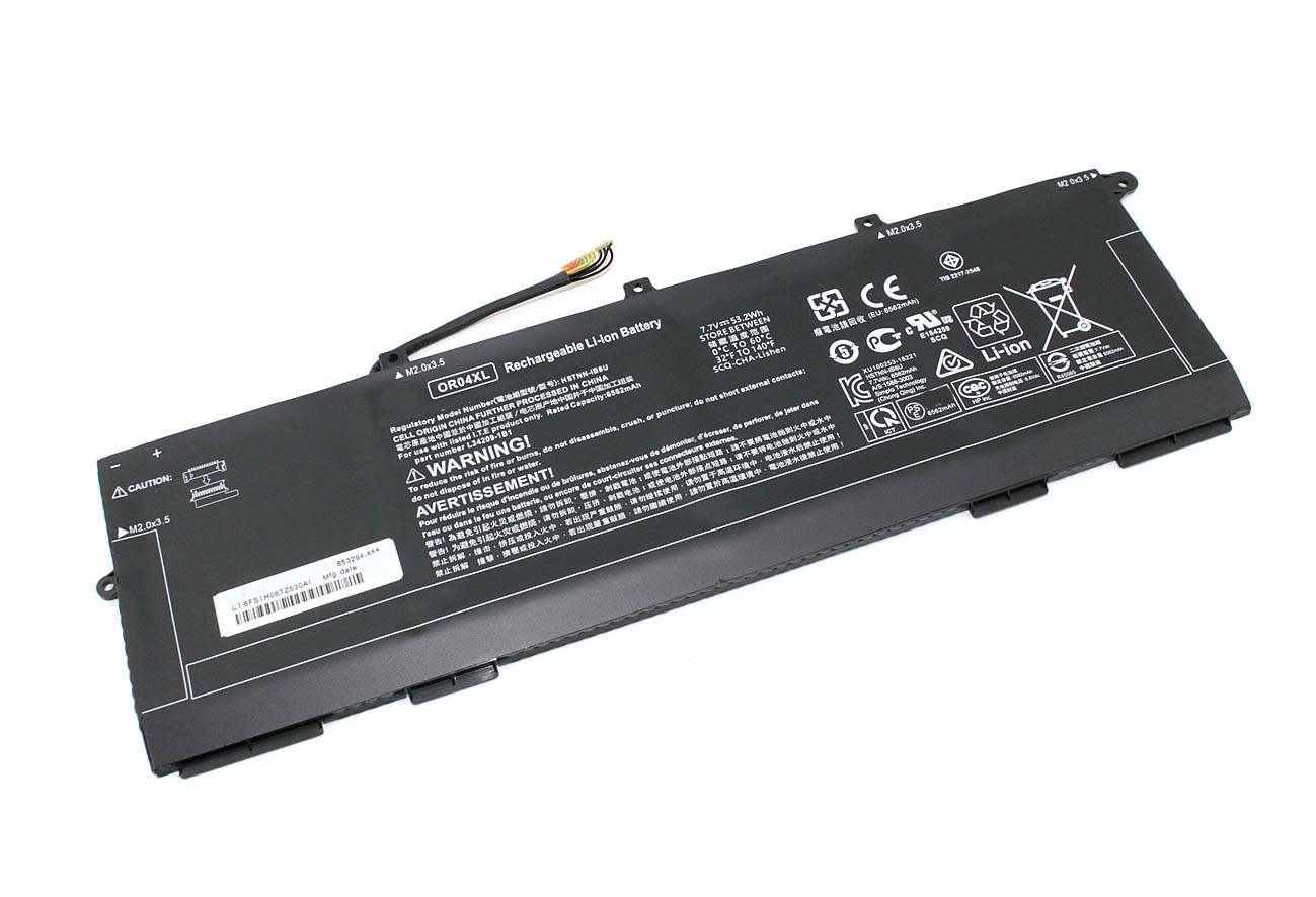 Аккумуляторная батарея для ноутбука OEM 86141 HP EliteBook X360 830 G6 (OR04XL) 7.7V 6582mAh