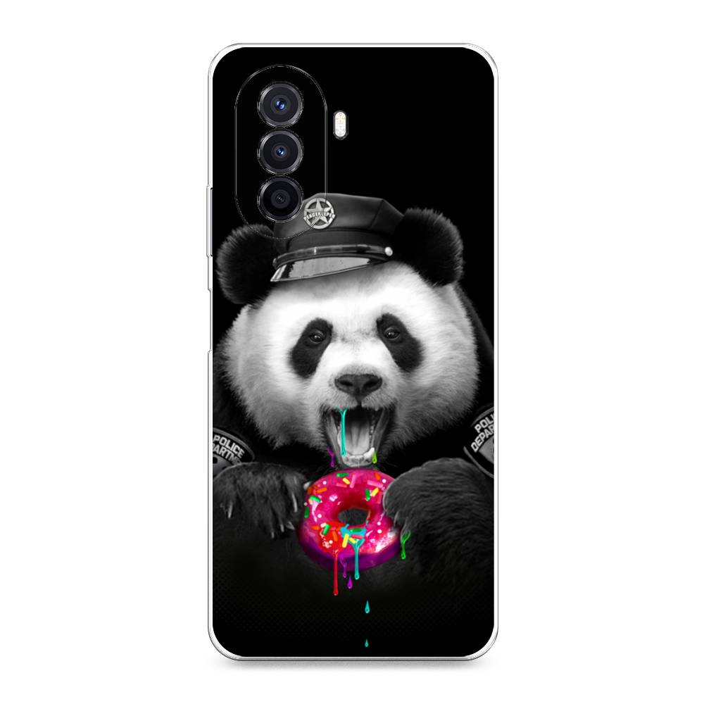 

Чехол Awog на Huawei Nova Y70 "Панда police", Разноцветный, 6109150-2