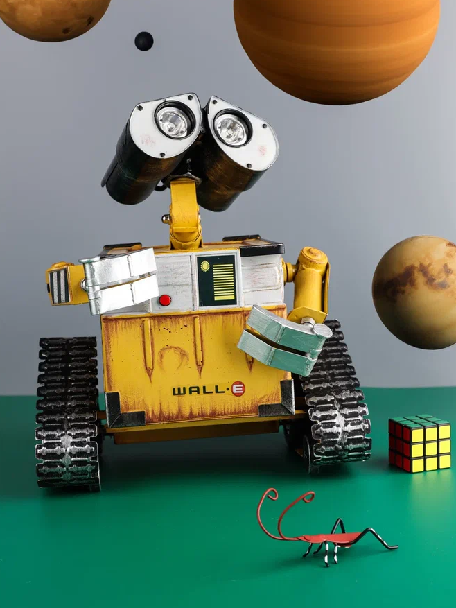 Фигурка IQchina робот-игрушка Hello Wall-E Валли с дист управлением с пультом 30 см 7999₽