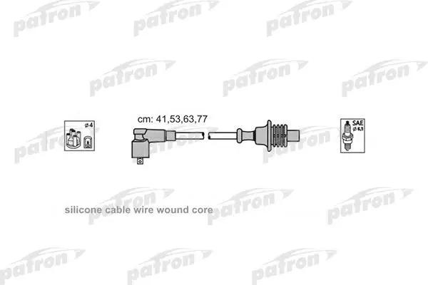 PATRON Комплект проводов зажигания PATRON PSCI2001